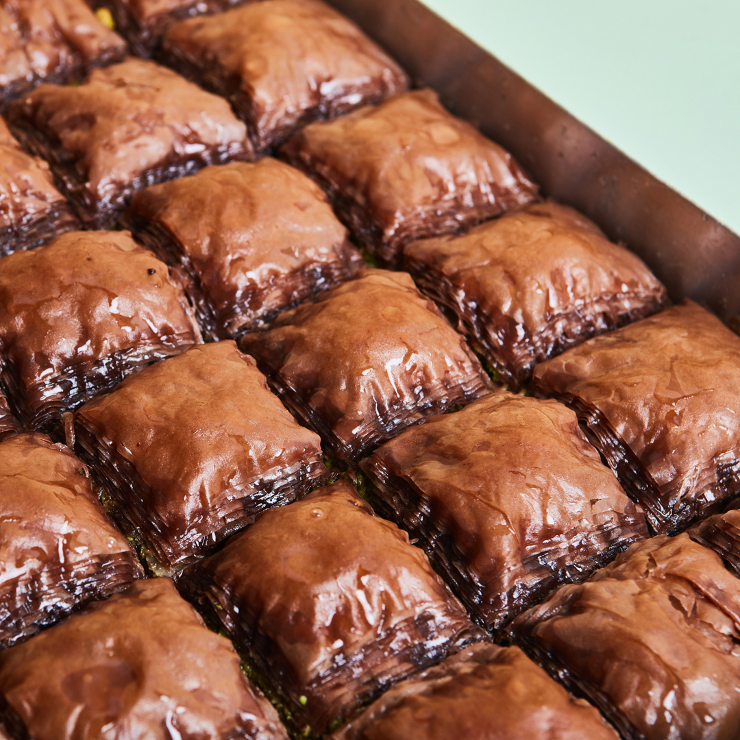 Çikolatalı Baklava Tepsi